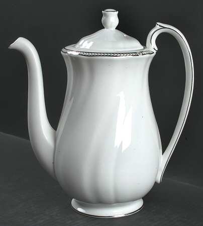 Crown Platinum Coffee Pot & Lid