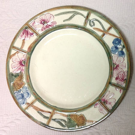 Zona Floral Salad Plate