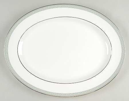 Juliet 15" Oval Serving Platter