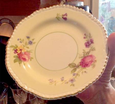Brampton Rose Bread & Butter Plate