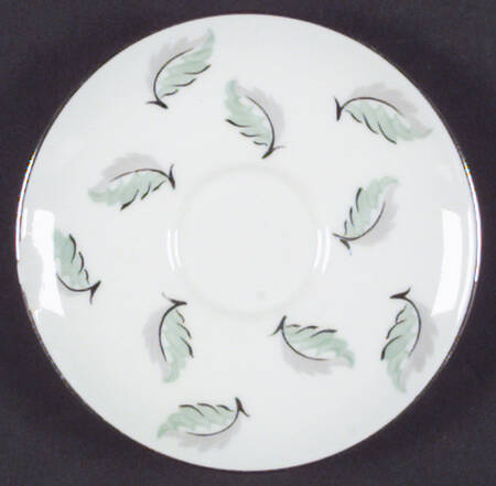 Falling Leaves Saucer for Demitasse Cup