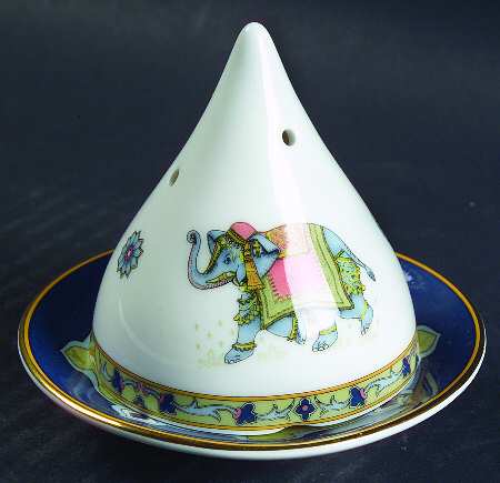 Blue Elephant Incense Burner with Stand