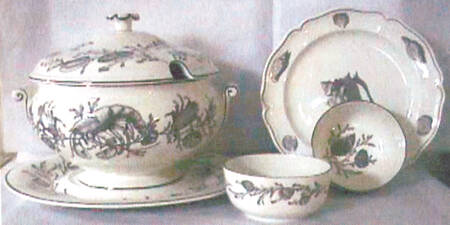 Shreve's New England Chowder Tureen & Lid w/Underplate