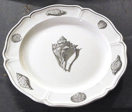 Shreve's New England Chowder Dinner Plate