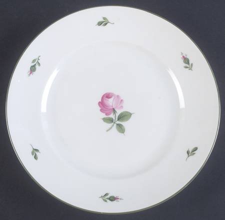 Viennese Rose Salad Plate