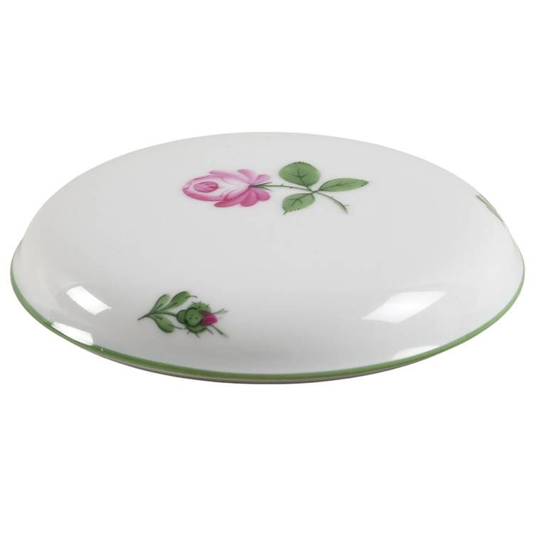 Viennese Rose Lid for 4" Round Box