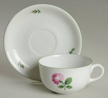 Viennese Rose Oversized Cup & Saucer Set