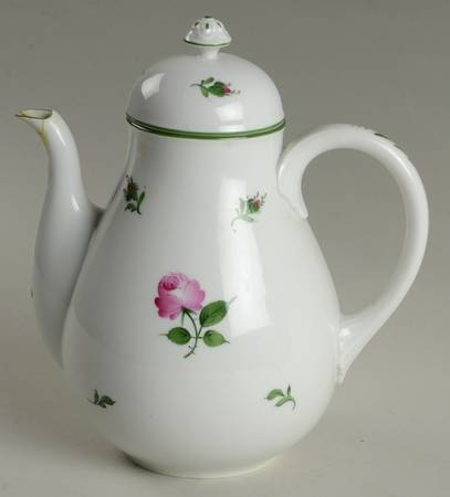 Viennese Rose Coffee Pot & Lid