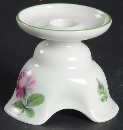 Viennese Rose Single Light Candlestick