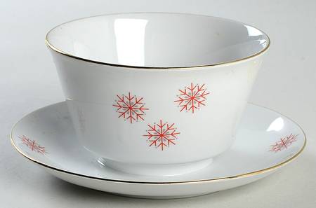 WIG386 Gravy Boat with Attached Underplate