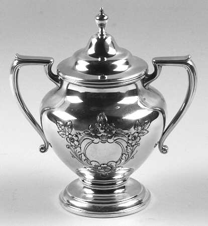 Lynndale (Sterling, Hollowware) Sugar Bowl & Lid