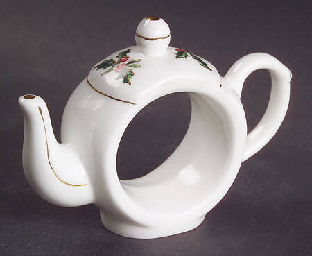 A Cup of Christmas Tea Napkin Ring
