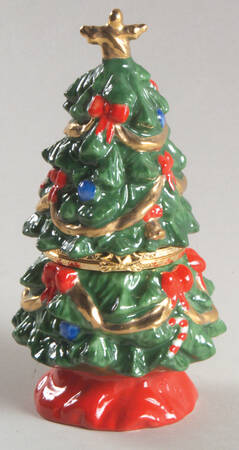 A Cup of Christmas Tea Hinged Box-Xmas Tree