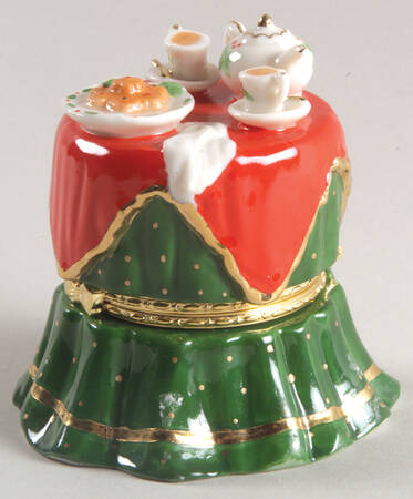 A Cup of Christmas Tea Hinged Box-Table