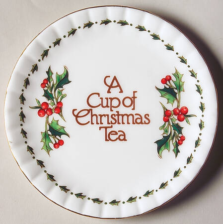 A Cup of Christmas Tea Coaster