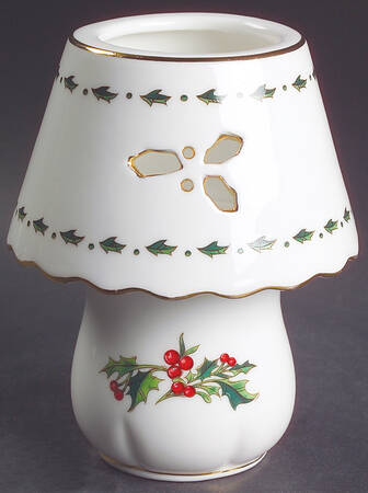 A Cup of Christmas Tea Votive Lamp & Shade