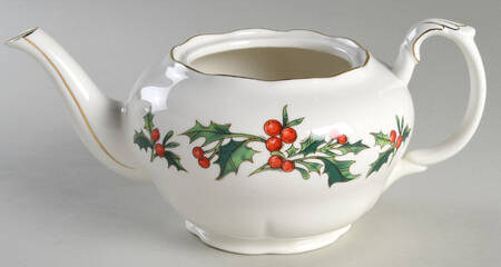 A Cup of Christmas Tea Teapot No Lid