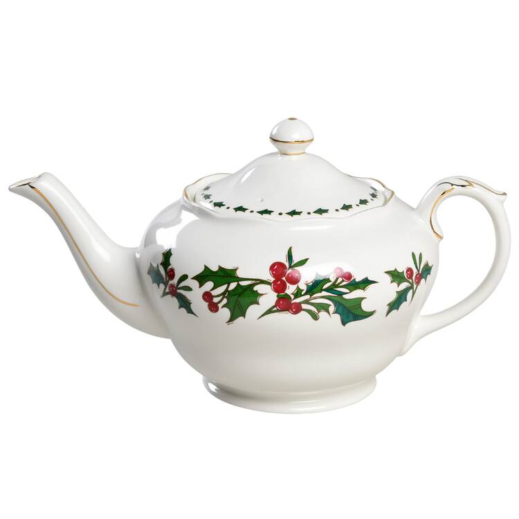 A Cup of Christmas Tea Teapot & Lid