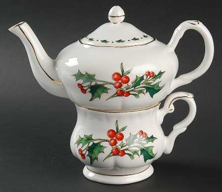 A Cup of Christmas Tea Tea for 1-Individual Teapot & Mug