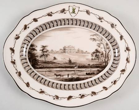 Frog Service 12" Oval Serving Platter