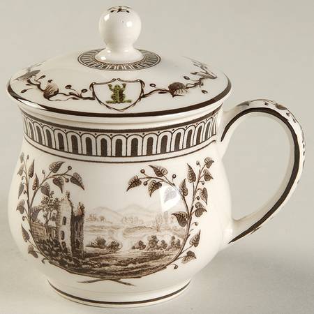 Frog Service (2 Pc) Pot de Creme, Lid & Base