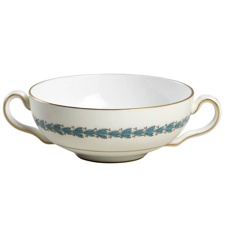 Appledore Flat Cream Soup Bowl