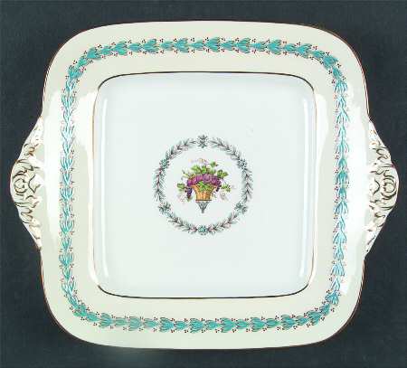 Appledore Square Handled Cake Plate