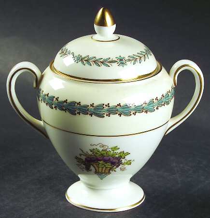 Appledore Globe Shape Sugar Bowl & Lid
