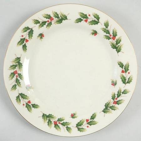Holly Berry Salad Plate