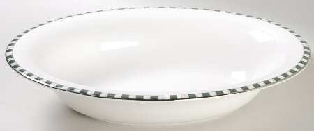 Manhattan 9" Oval Vegetable Bowl