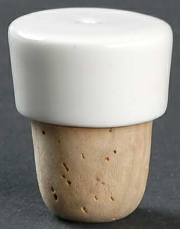 Night and Day White Stopper for Vinegar/Oil