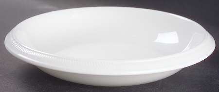 Night and Day White Coupe Soup Bowl