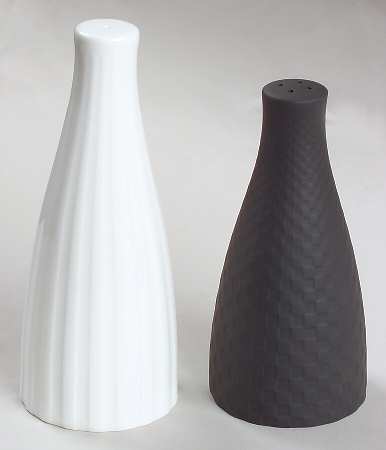 Night and Day White Salt & Pepper Set by Wedgwood