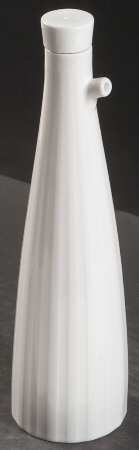 Night and Day White Oil Cruet and Stopper by Wedgwood