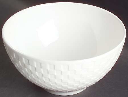 Night and Day White 7" Round Vegetable Bowl by Wedgwood