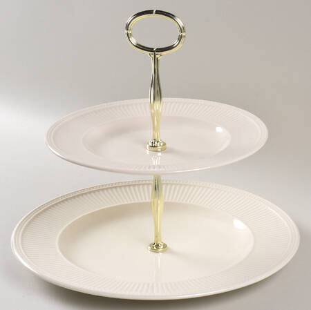 Windsor 6 5/8"-10"  2 Tiered Serving Tray (Dp, Sp) HC