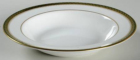Chester (Gold Verge) Rim Soup Bowl