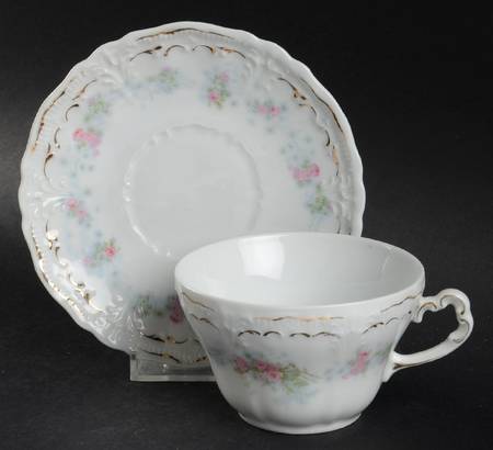 1348 Flat Cup & Saucer Set