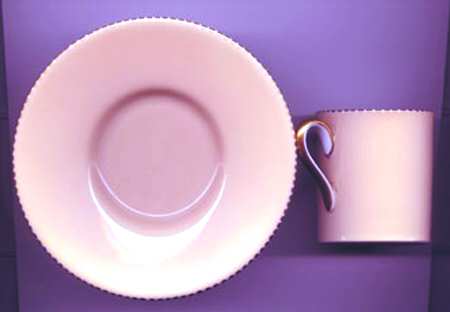 S155 Flat Demitasse Cup & Saucer Set
