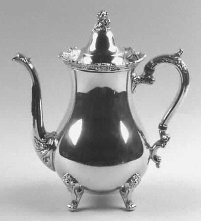 Royal Rose (Silverplate, Hollowware) Silverplate Coffee Pot