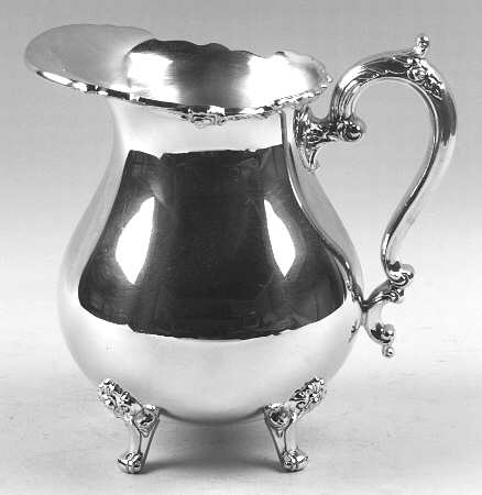 Royal Rose (Silverplate, Hollowware) Silverplate Water Pitcher