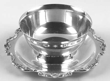 Royal Rose (Silverplate, Hollowware) Sauce/Gravy Boat