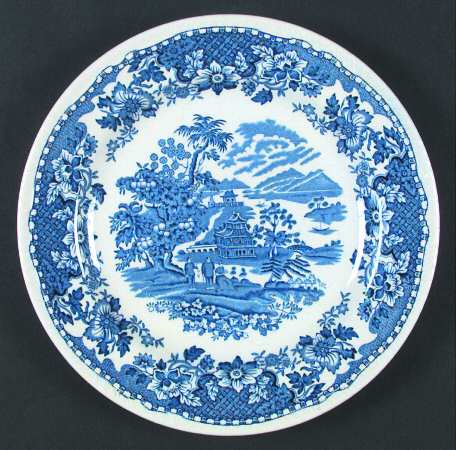 Seaforth Blue Smooth by Wood &amp; Sons