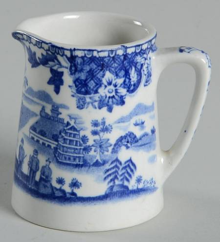 Seaforth Blue Smooth Mini Creamer