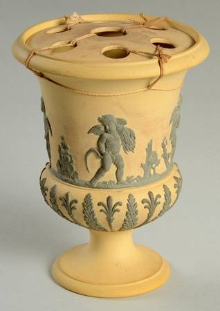Drab Green on Cane by Wedgwood