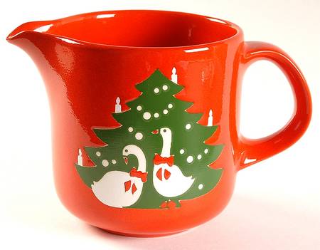 Christmas Geese 32 Oz Pitcher