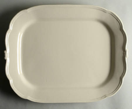Manosque Cream 18" Oval Serving Platter