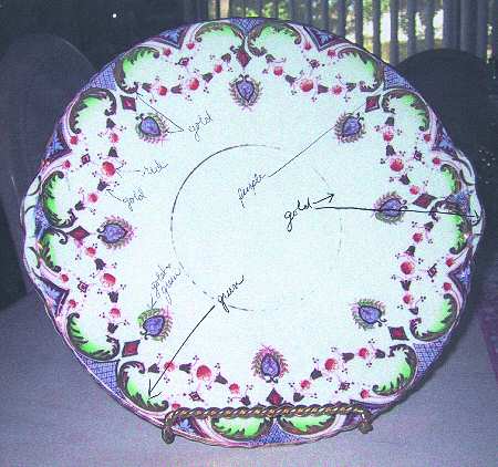 WID6 Handled Cake Plate