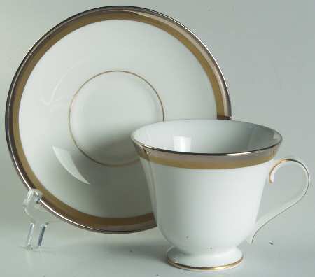 Dunmore Footed Cup & Saucer Set