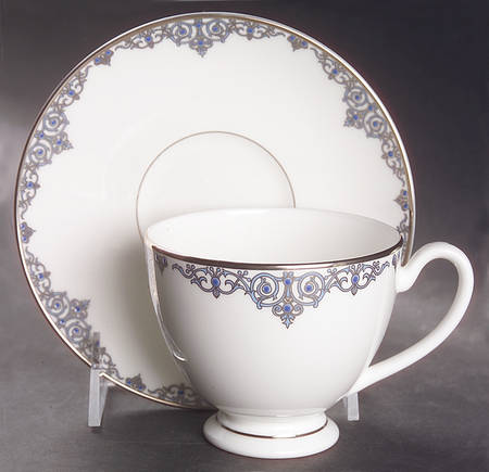 Malay Footed Cup & Saucer Set